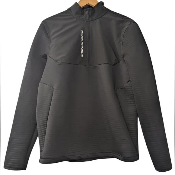 Under Armour Men’s Storm Golf Quarter Zip Pullover Black M - Picture 2 of 12